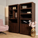 Boekenkast Brussel Bruin Mangohout 90 cm