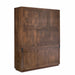 Vakkenkast Brussel XL Bruin Mangohout 160 cm