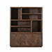 Vakkenkast Brussel XL Bruin Mangohout 160 cm