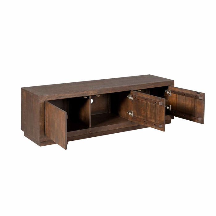 Tv meubel Brussel Bruin Mangohout 150 cm