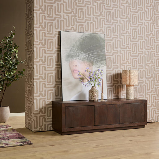 Tv meubel Brussel Bruin Mangohout 150 cm