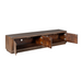 Tv meubel Brussel Bruin Mangohout 200 cm