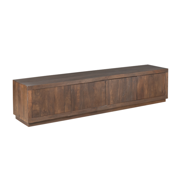 Tv meubel Brussel Bruin Mangohout 200 cm
