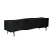 Tv meubel Madison Zwart Mangohout 210 cm