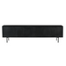 Tv meubel Madison Zwart Mangohout 210 cm