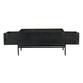 Vierkante salontafel Madison Zwart Mangohout 80 cm