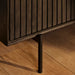 Dressoir Madison Zwart Mangohout 165 cm