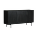 Dressoir Madison Zwart Mangohout 165 cm