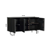 Dressoir Madison Zwart Mangohout 165 cm