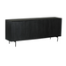 Dressoir Madison Zwart Mangohout 210 cm