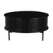 Ronde salontafel Madison Zwart Mangohout 80 cm