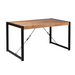 Rechthoekige eettafel Boaz Naturel Mangohout 140 cm