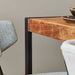 Rechthoekige eettafel Boaz Naturel Mangohout 140 cm