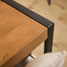 Rechthoekige eettafel Boaz Naturel Mangohout 140 cm