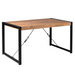 Rechthoekige eettafel Boaz Naturel Mangohout 160 cm