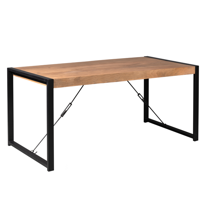 Rechthoekige eettafel Boaz Naturel Mangohout 180 cm