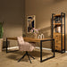 Rechthoekige eettafel Boaz Naturel Mangohout 200 cm