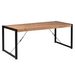Rechthoekige eettafel Boaz Naturel Mangohout 220 cm
