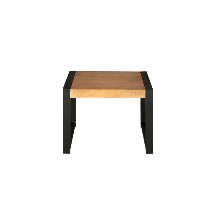Bijzettafel Boaz Naturel Mangohout 60 cm