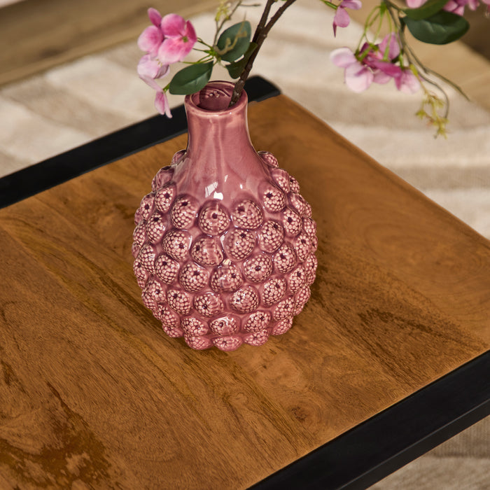 Bijzettafel Boaz Naturel Mangohout 60 cm