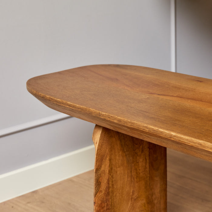 Eetkamerbank Tense Naturel Mangohout 280 cm