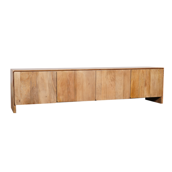 Tv meubel Tense Naturel Mangohout 200 cm