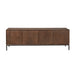 Tv meubel Madison Bruin Mangohout 165 cm