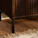 Tv meubel Madison Bruin Mangohout 165 cm