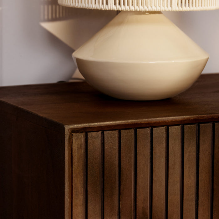 Tv meubel Madison Bruin Mangohout 165 cm