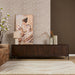 Tv meubel Madison Bruin Mangohout 210 cm