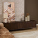 Tv meubel Madison Bruin Mangohout 210 cm