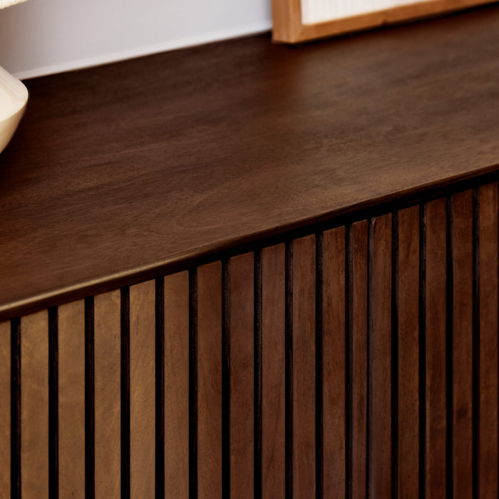 Dressoir Madison Bruin Mangohout 165 cm