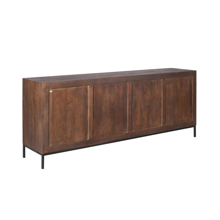 Dressoir Madison Bruin Mangohout 210 cm