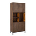 Vakkenkast Madison Bruin Mangohout 90 cm