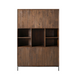 Vakkenkast Madison XL  Bruin Mangohout 135 cm