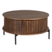 Ronde salontafel Madison Bruin Mangohout 80 cm