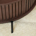 Ronde salontafel Madison Bruin Mangohout 80 cm