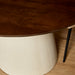 Ronde eettafel Madison Bruin Mangohout 130 cm