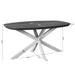 Deens ovale eettafel Madison Bruin Poot Zand Mangohout 160 cm