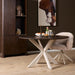 Ronde eettafel Madison Bruin Poot Zand Mangohout 150 cm