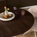 Ronde eettafel Madison Bruin Poot Zand Mangohout 150 cm