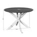 Ronde eettafel Madison Bruin Poot Zand Mangohout 130 cm