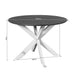 Ronde eettafel Madison Bruin Poot Zand Mangohout 130 cm