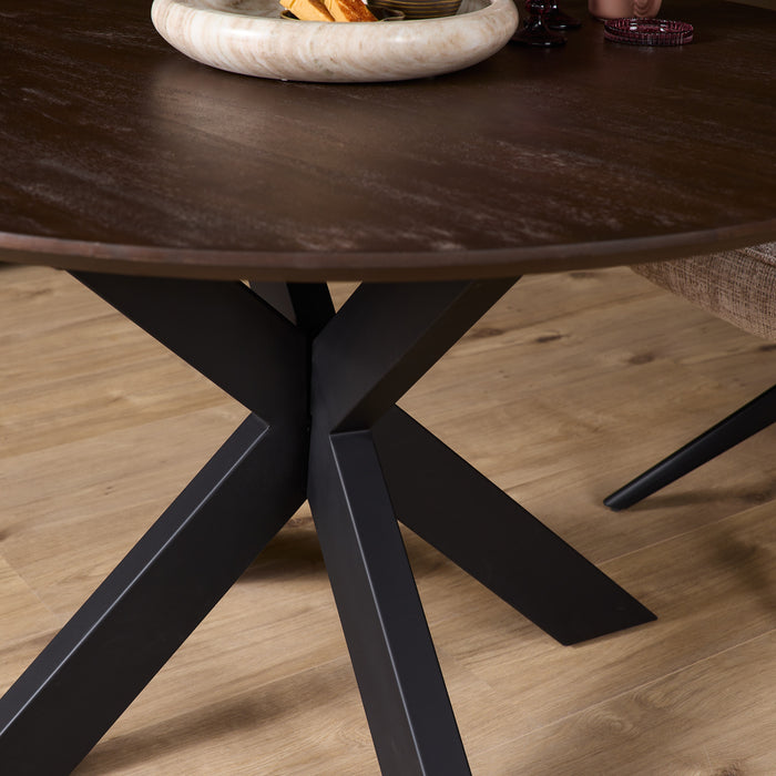 Eiken Eettafel Ferris Rond 110 cm