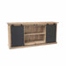 Dressoir Fresno Naturel Mangohout 200 cm