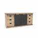 Dressoir Fresno Naturel Mangohout 200 cm