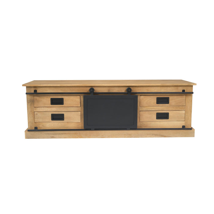 Tv meubel Fresno Naturel Mangohout 155 cm