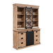 Vitrinekast Fresno Naturel Mangohout 160 cm