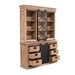 Vitrinekast Fresno Naturel Mangohout 160 cm