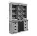 Vitrinekast Fresno Naturel Mangohout 160 cm